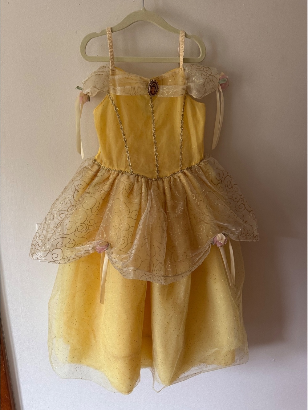 Vintage Disney Store Belle Costume Dress